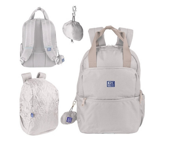Plecak Oxford z rączką B-Ready RPET kaszmir 400204951